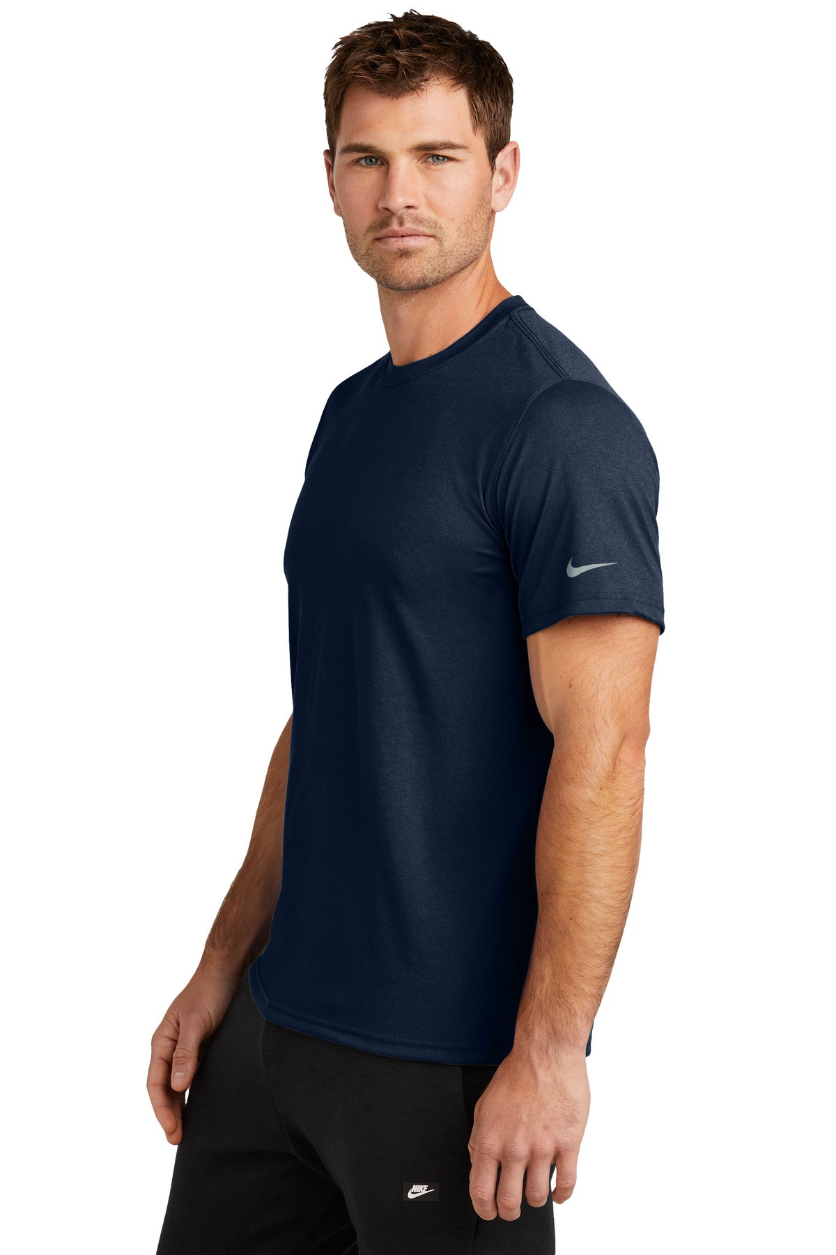 Nike Swoosh Sleeve rLegend Tee NKDX8730 - College Navy - side