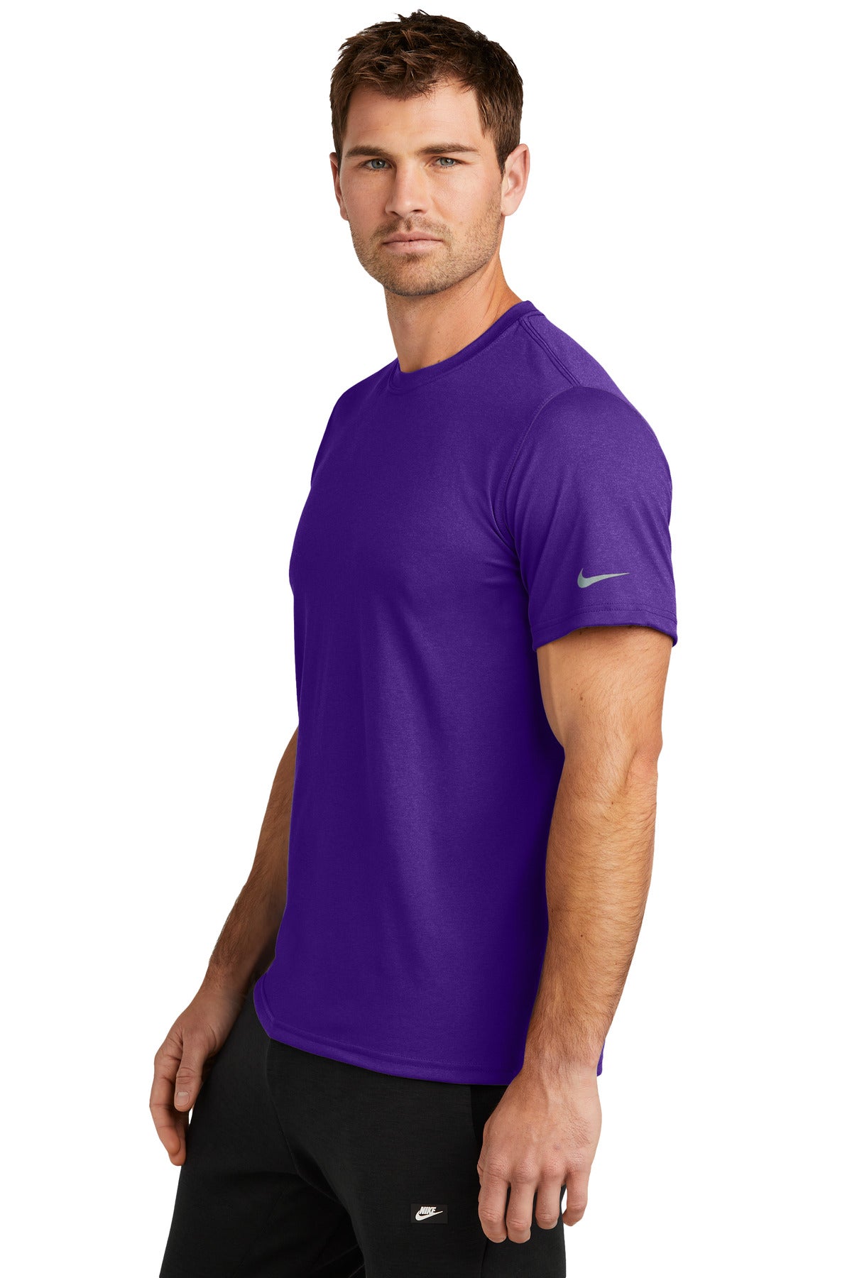 Nike Swoosh Sleeve rLegend Tee NKDX8730 - Court Purple - side