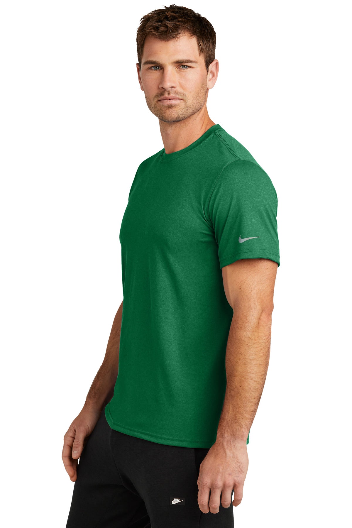 Nike Swoosh Sleeve rLegend Tee NKDX8730 - Gorge Green - side