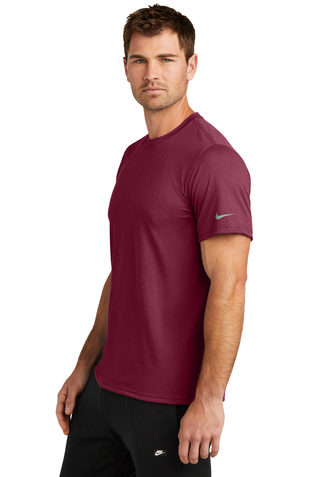 Nike Swoosh Sleeve rLegend Tee NKDX8730 - Team Maroon - side