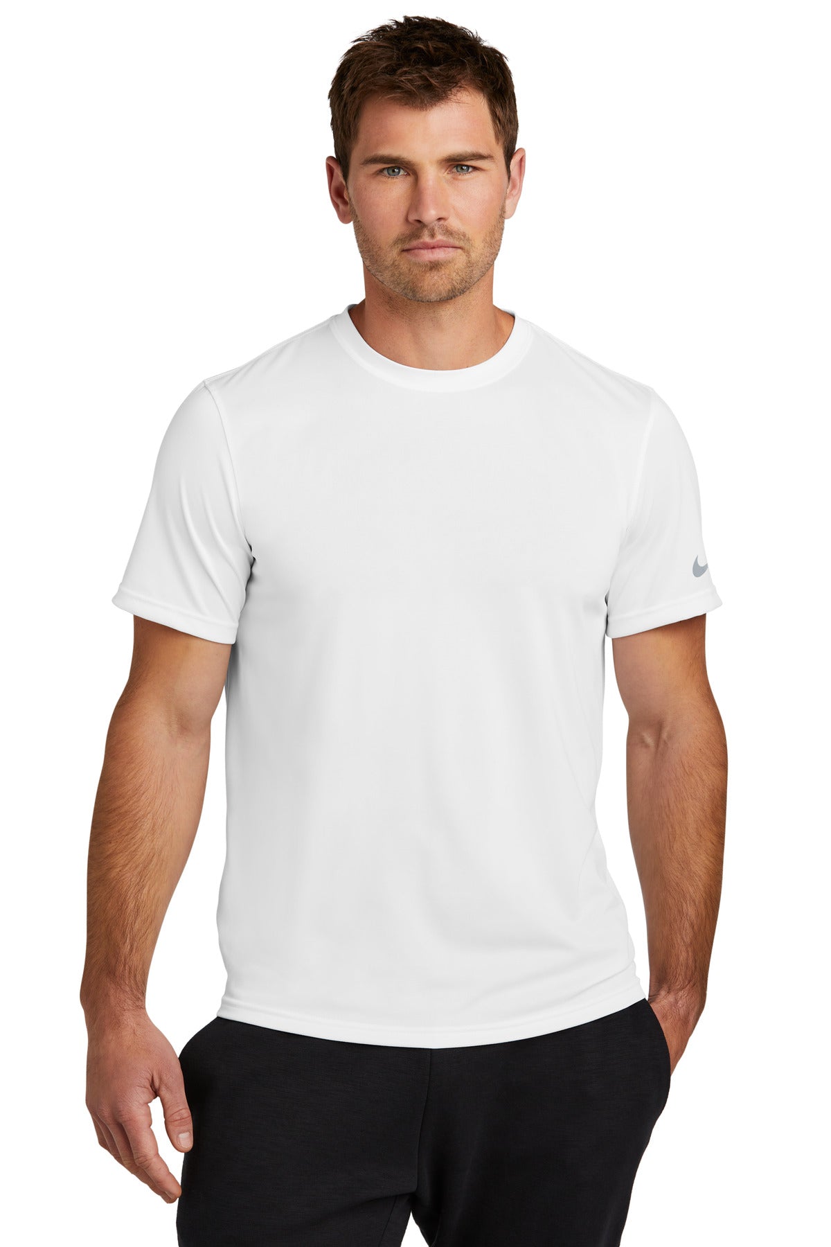 Nike Swoosh Sleeve rLegend Tee NKDX8730 - White - front
