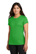 Nike Women's Swoosh Sleeve rLegend Tee NKDX8734 - Apple Green - front
