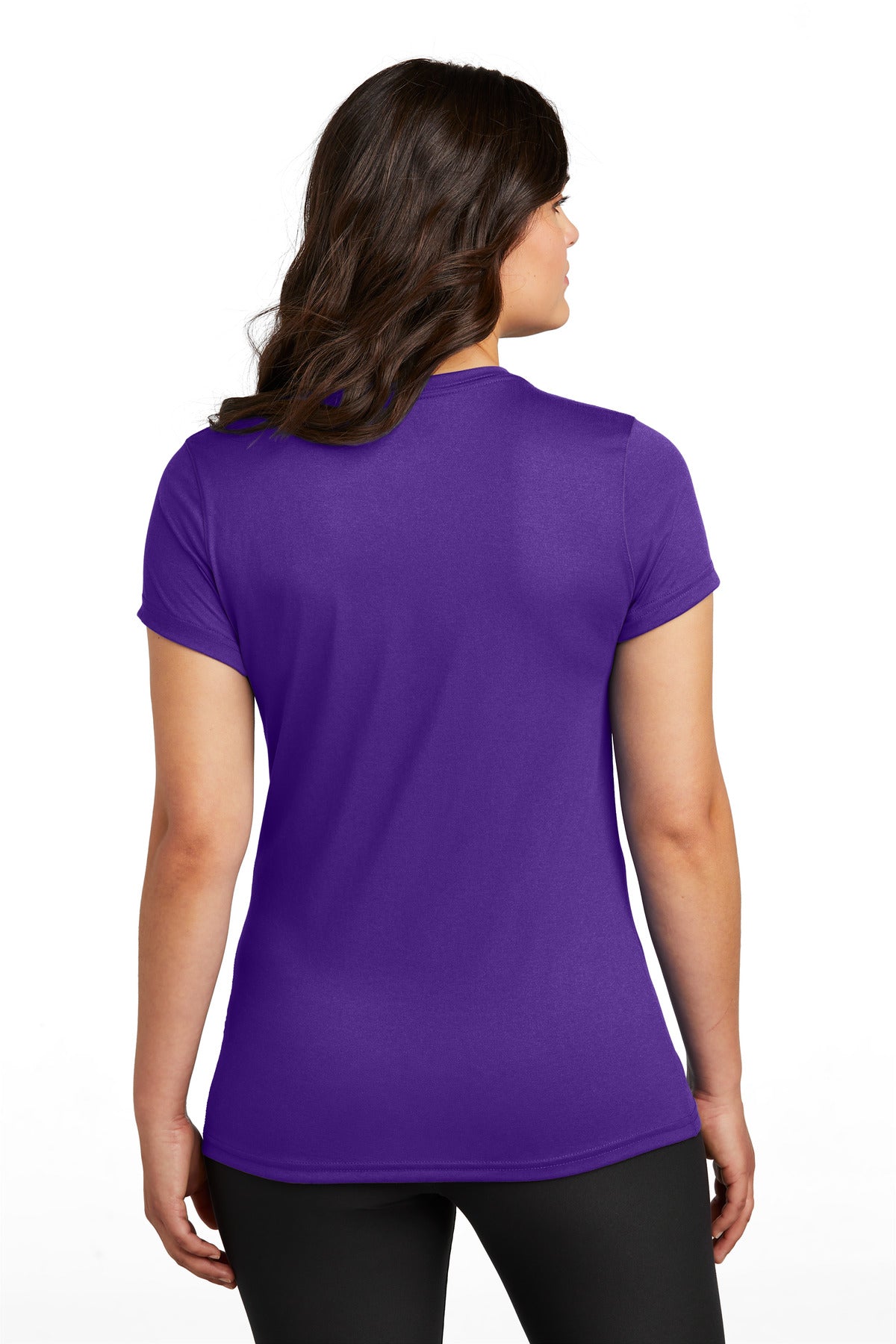 Nike Women's Swoosh Sleeve rLegend Tee NKDX8734 - Court Purple - back