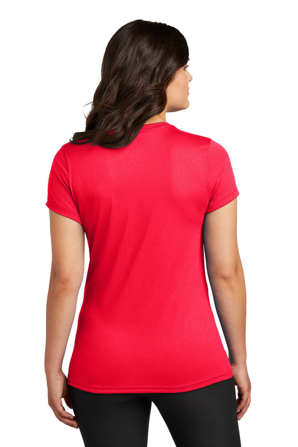 Nike Women's Swoosh Sleeve rLegend Tee NKDX8734 - University Red - back