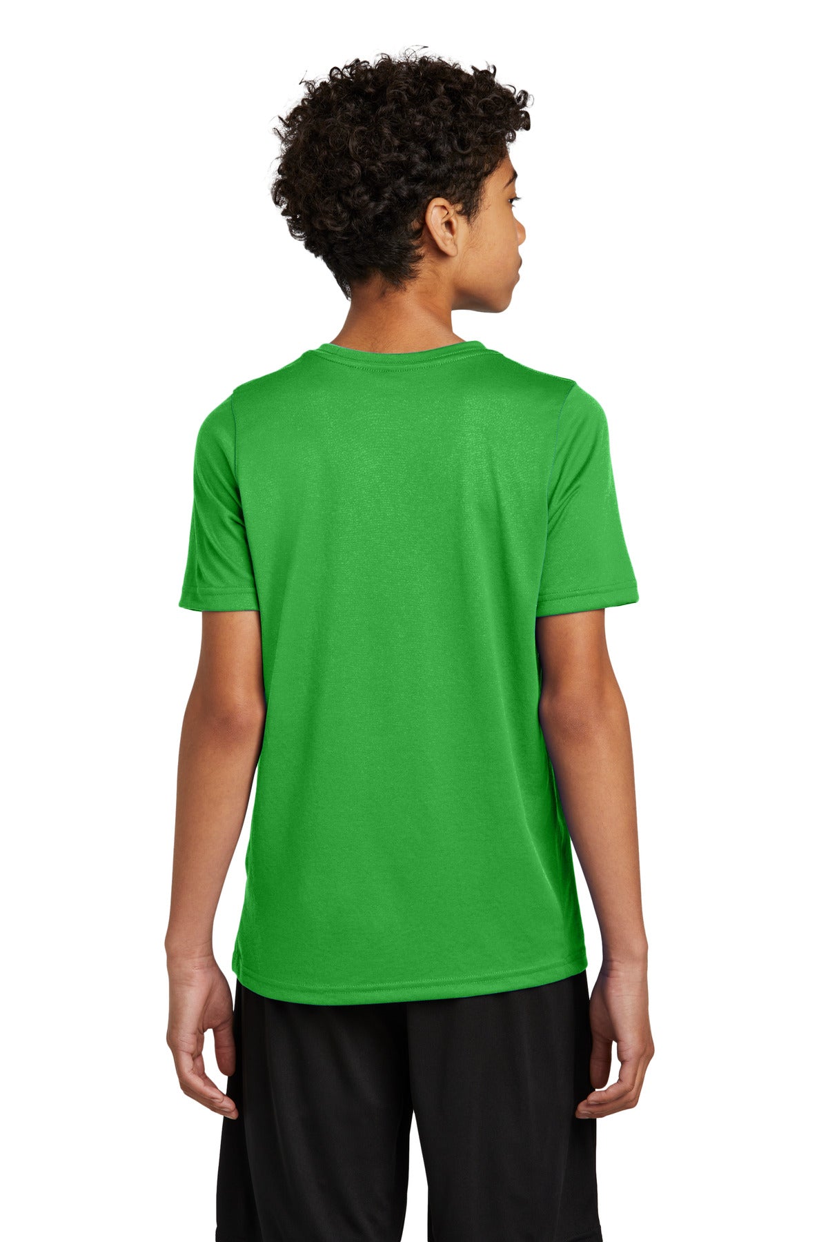 Nike Youth Swoosh Sleeve rLegend Tee NKDX8787 - Apple Green - back