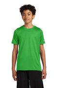 Nike Youth Swoosh Sleeve rLegend Tee NKDX8787 - Apple Green - front