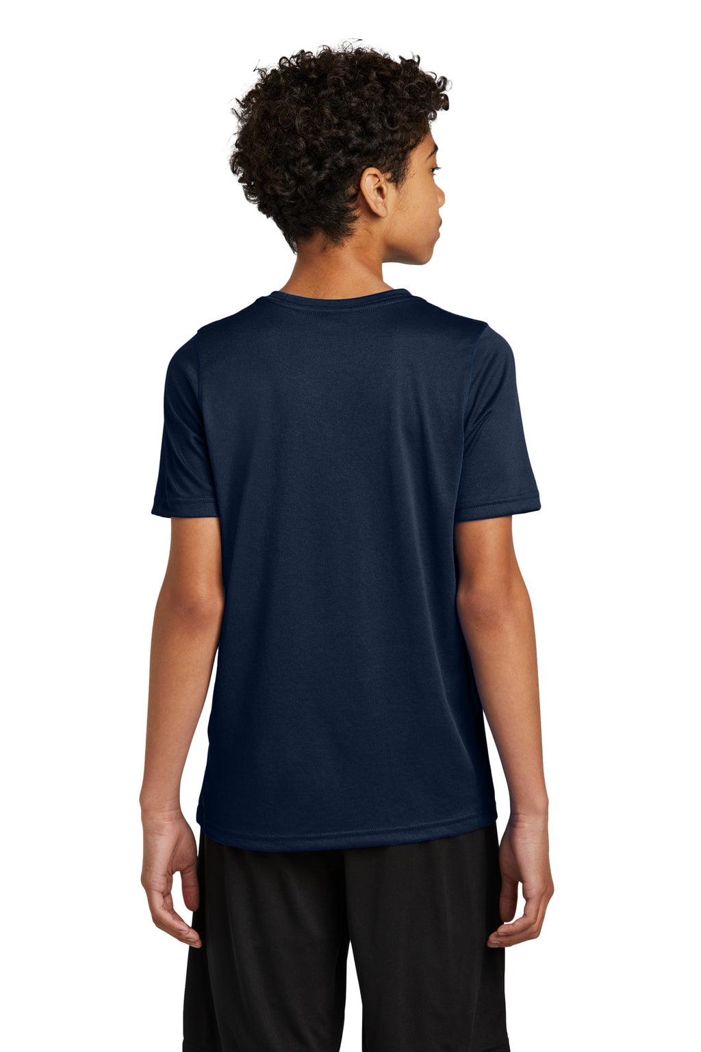 Nike Youth Swoosh Sleeve rLegend Tee NKDX8787 - College Navy - back