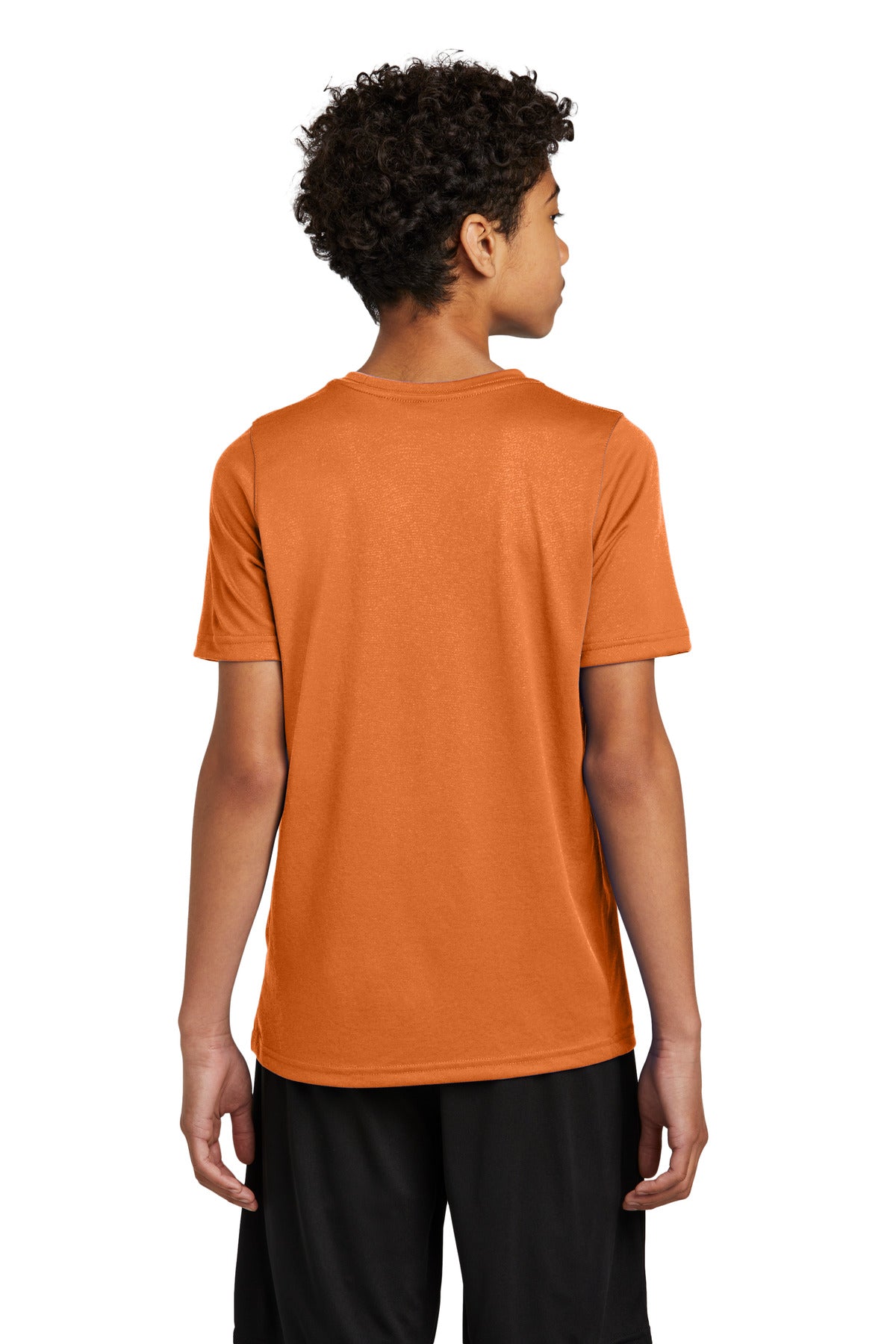 Nike Youth Swoosh Sleeve rLegend Tee NKDX8787 - Desert Orange - back