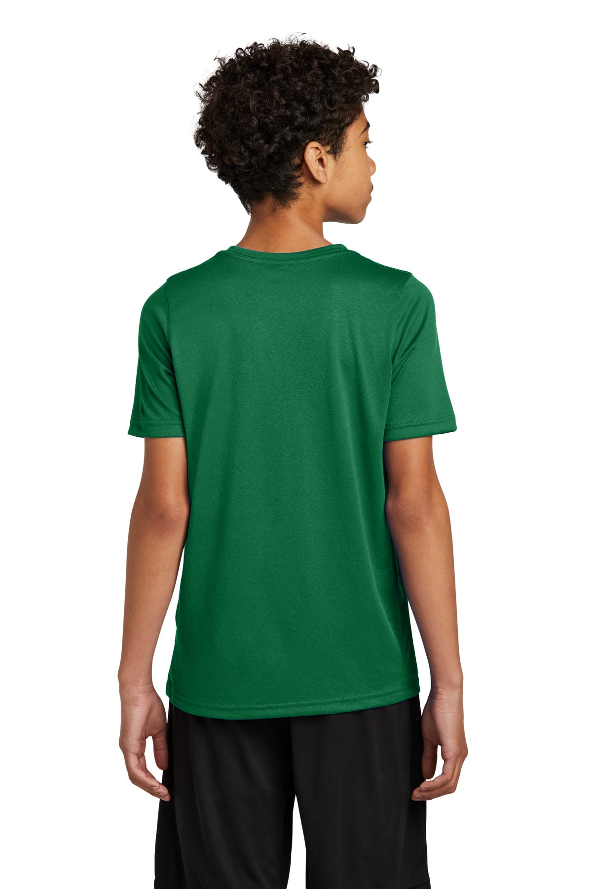 Nike Youth Swoosh Sleeve rLegend Tee NKDX8787 - Gorge Green - back