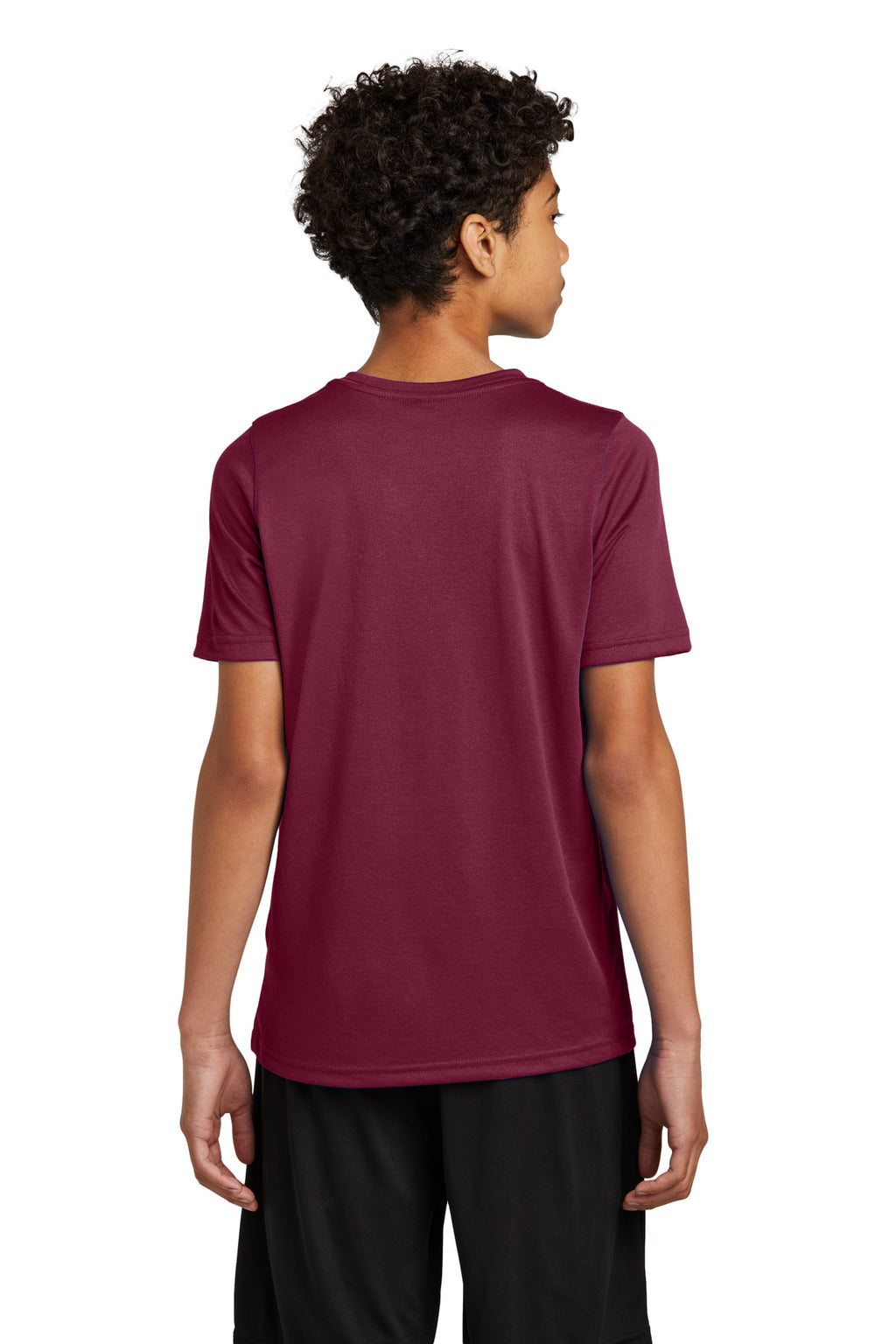 Nike Youth Swoosh Sleeve rLegend Tee NKDX8787 - Team Maroon - back