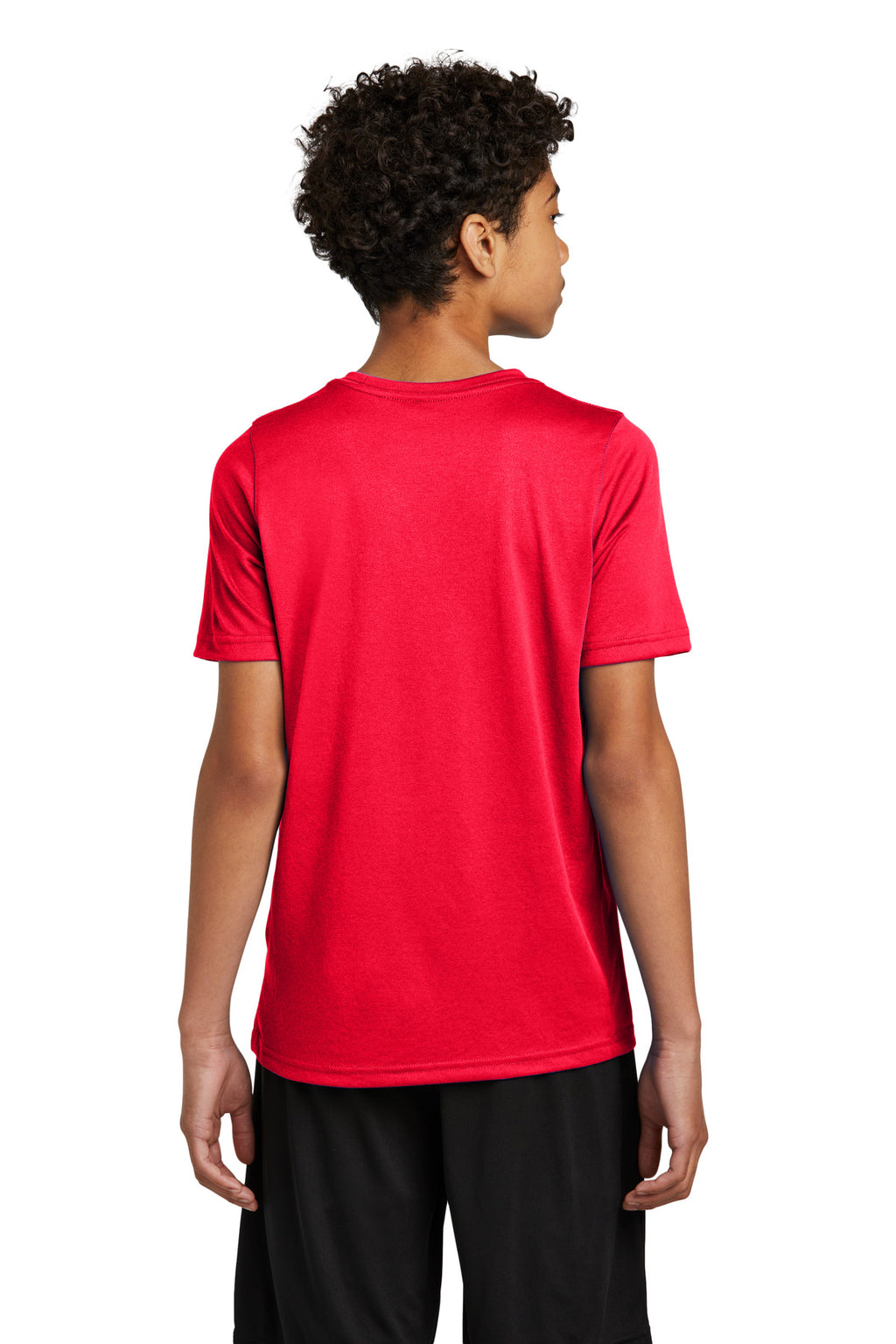 Nike Youth Swoosh Sleeve rLegend Tee NKDX8787 - University Red - back