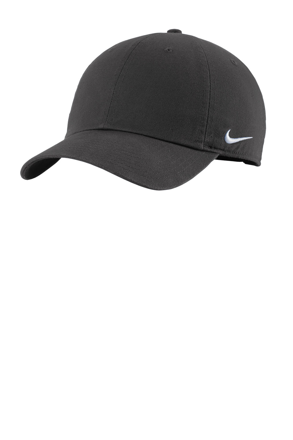 Nike Heritage Cotton Twill Cap NKFB5677 - Anthracite - front