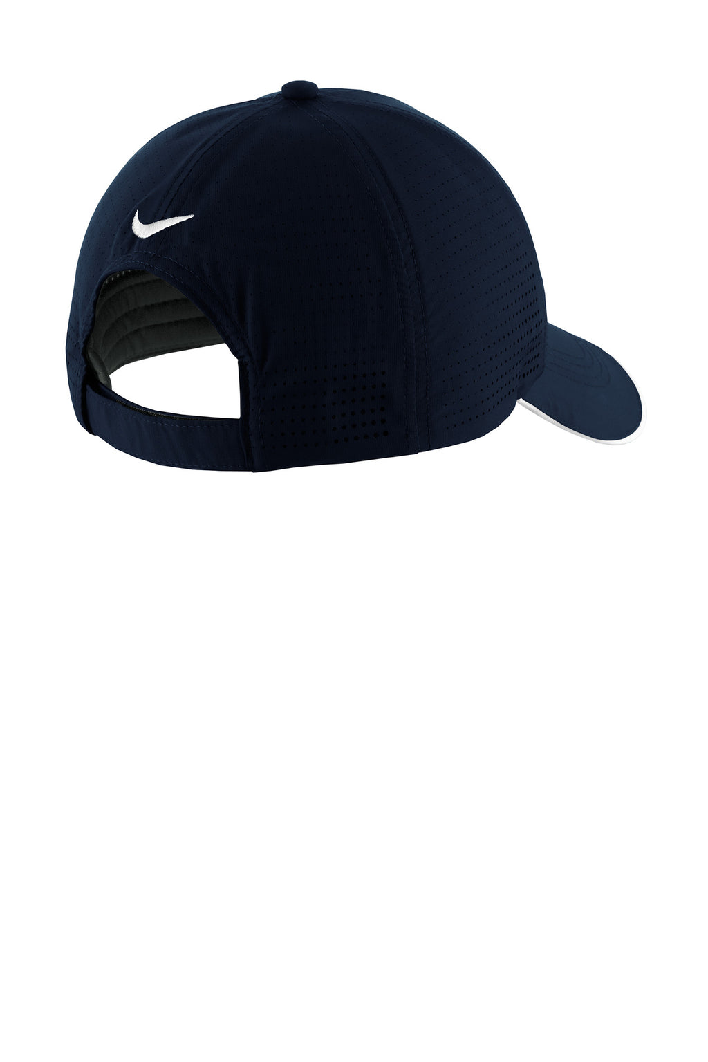 Nike Dri-FIT Perforated Performance Cap NKFB6445 - Navy/ White - back