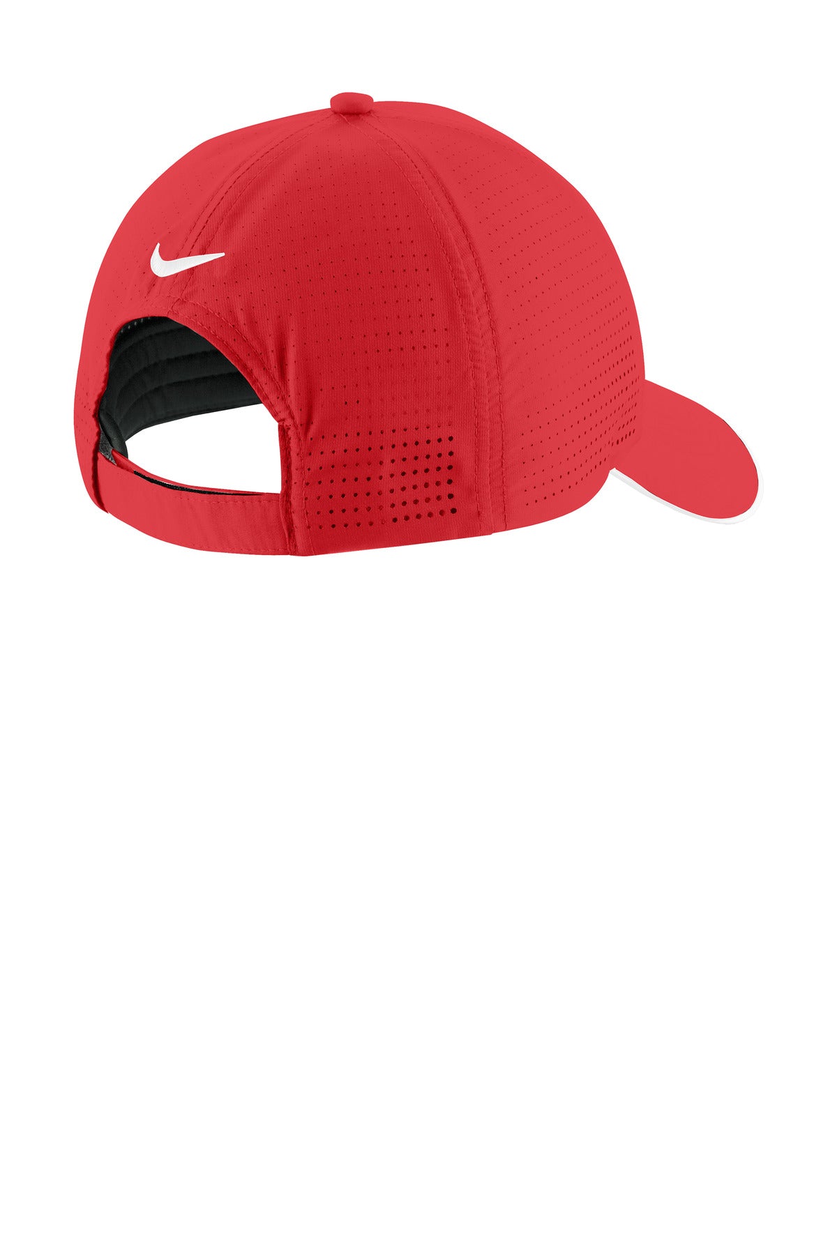 Nike Dri-FIT Perforated Performance Cap NKFB6445 - University Red/ White - back
