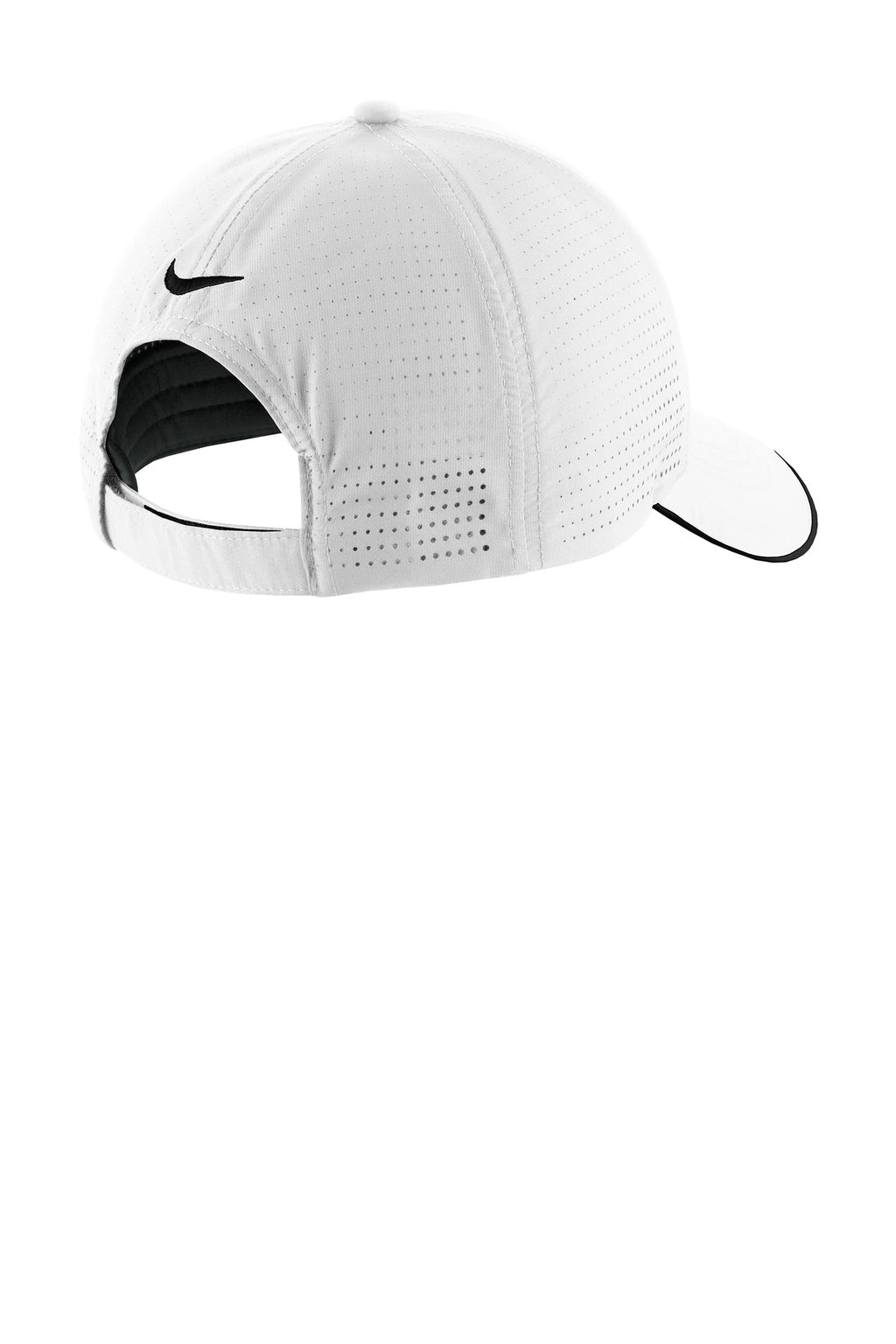 Nike Dri-FIT Perforated Performance Cap NKFB6445 - White/ Black - back