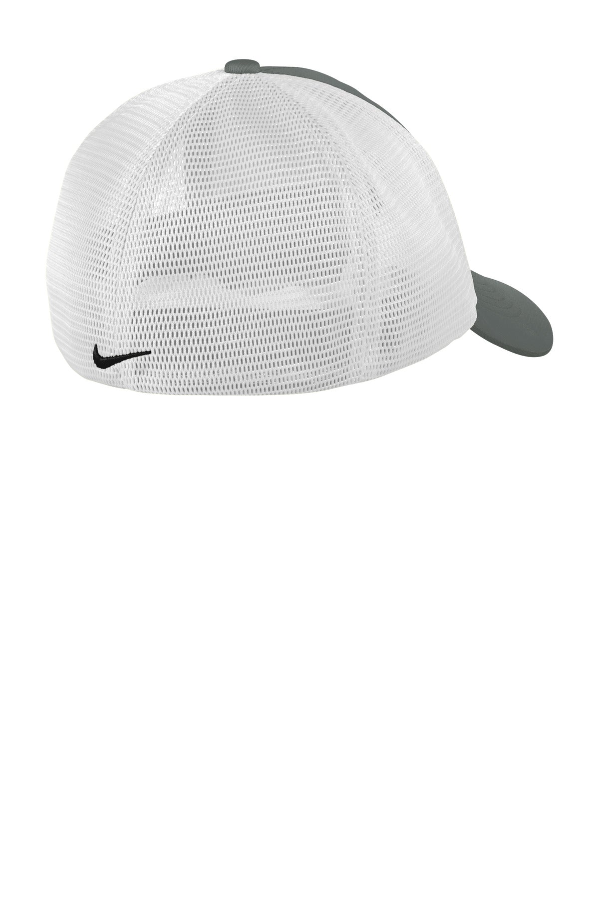 Nike Stretch-to-Fit Mesh Back Cap NKFB6448 - Anthracite/ White - back