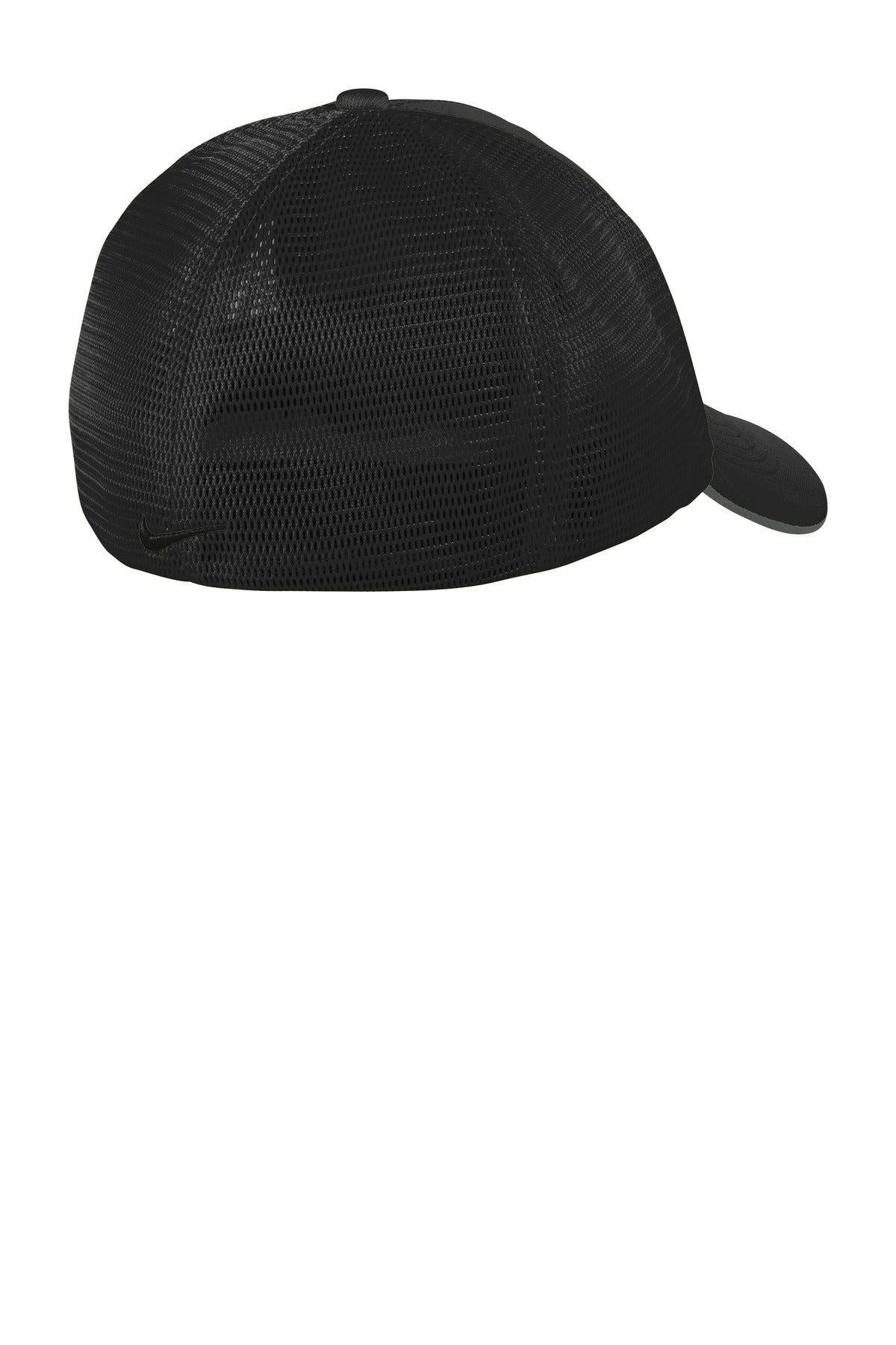 Nike Stretch-to-Fit Mesh Back Cap NKFB6448 - Black/ Black - back