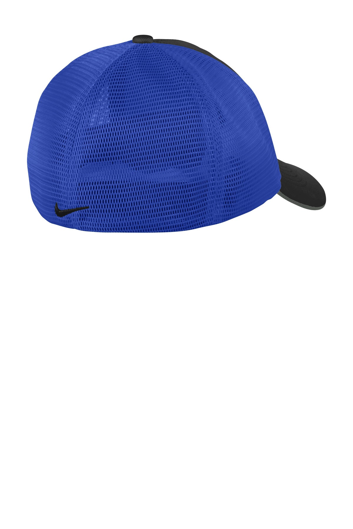Nike Stretch-to-Fit Mesh Back Cap NKFB6448 - Black/ Game Royal - back