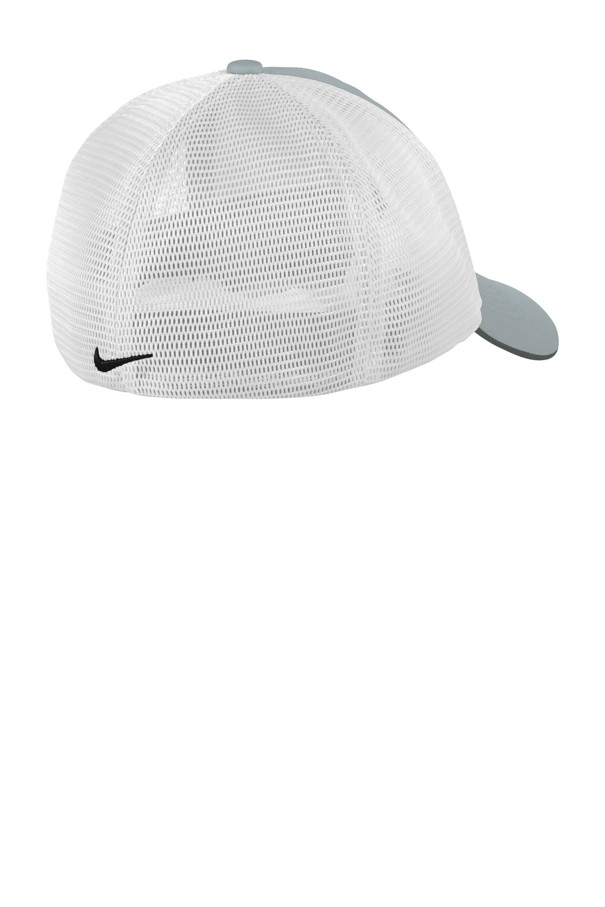 Nike Stretch-to-Fit Mesh Back Cap NKFB6448 - Cool Grey/ White - back