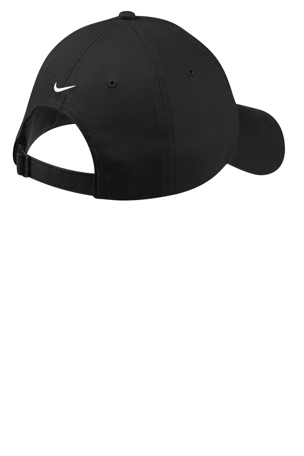 Nike Unstructured Cotton/Poly Twill Cap NKFB6449 - Black - back