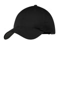 Nike Unstructured Cotton/Poly Twill Cap NKFB6449 - Black - front