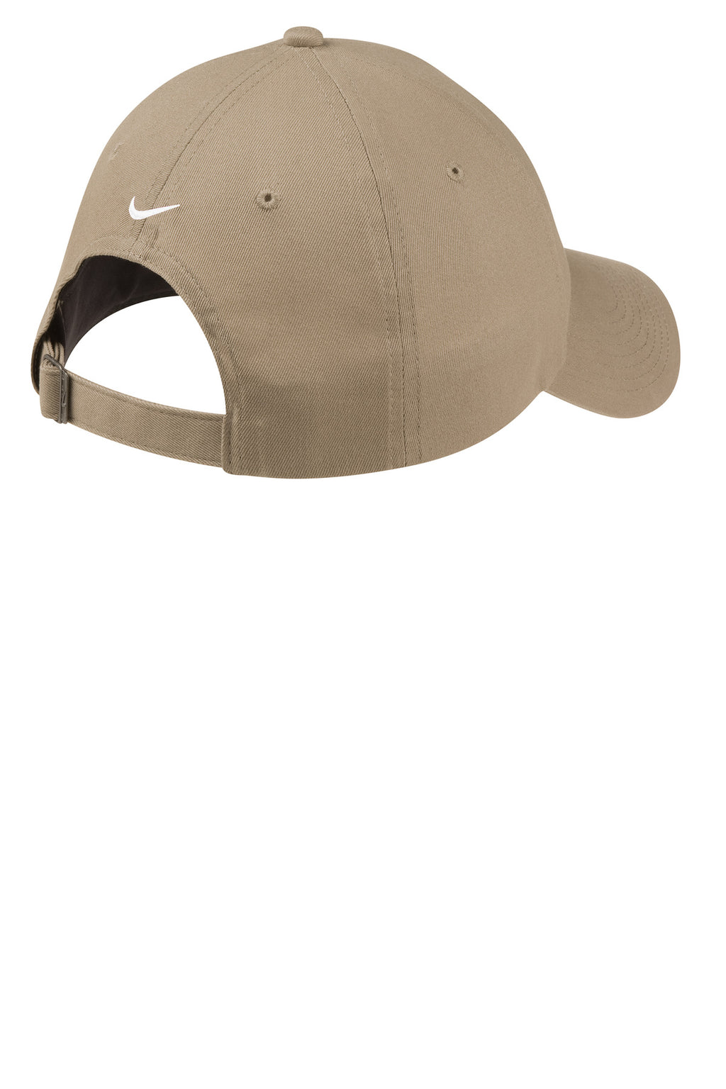 Nike Unstructured Cotton/Poly Twill Cap NKFB6449 - Khaki - back
