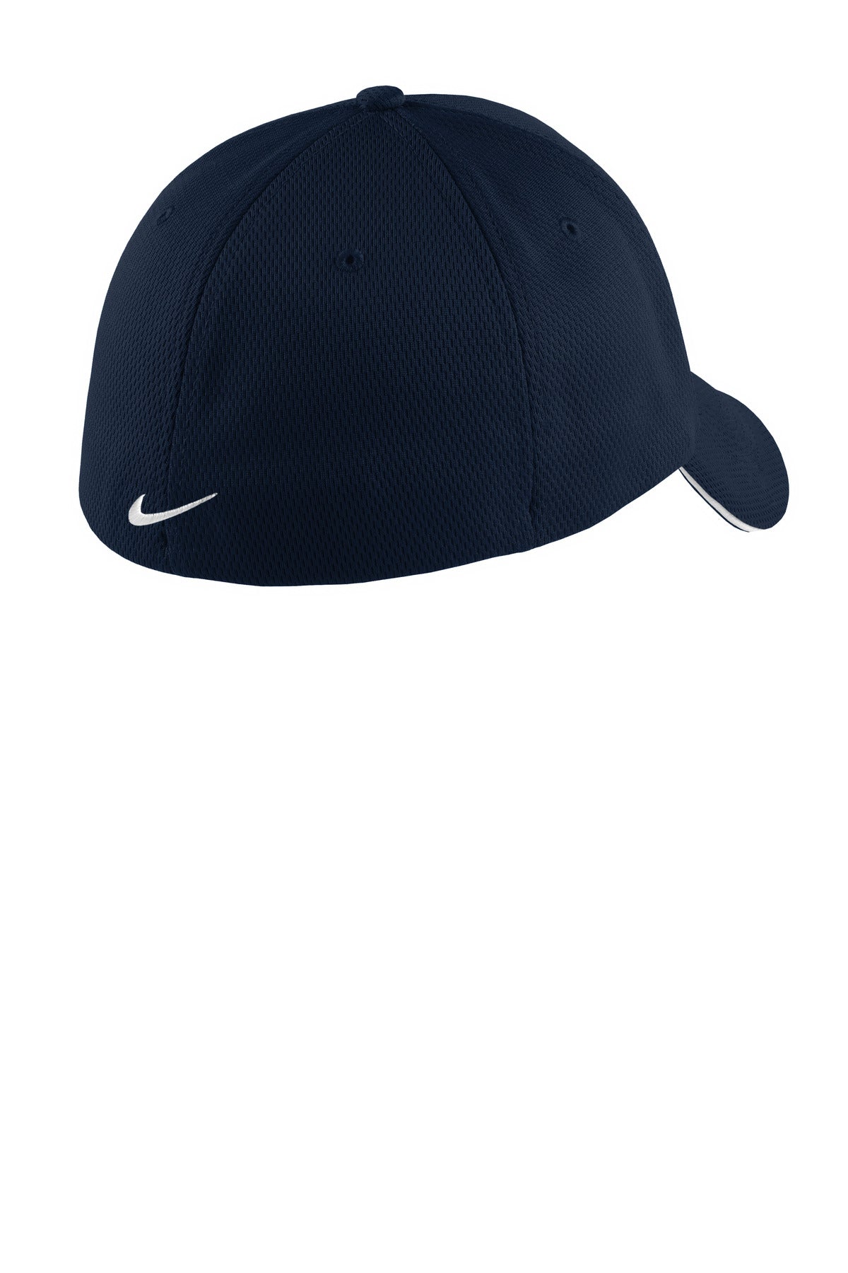 Nike Dri-FIT Stretch Mesh Sandwich Bill Cap NKFD9718 - Navy/ White - back