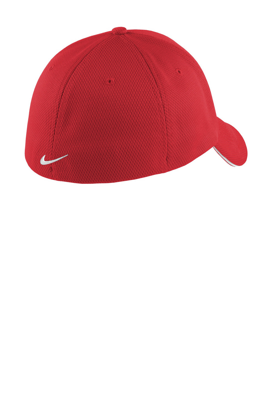 Nike Dri-FIT Stretch Mesh Sandwich Bill Cap NKFD9718 - University Red/ White - back
