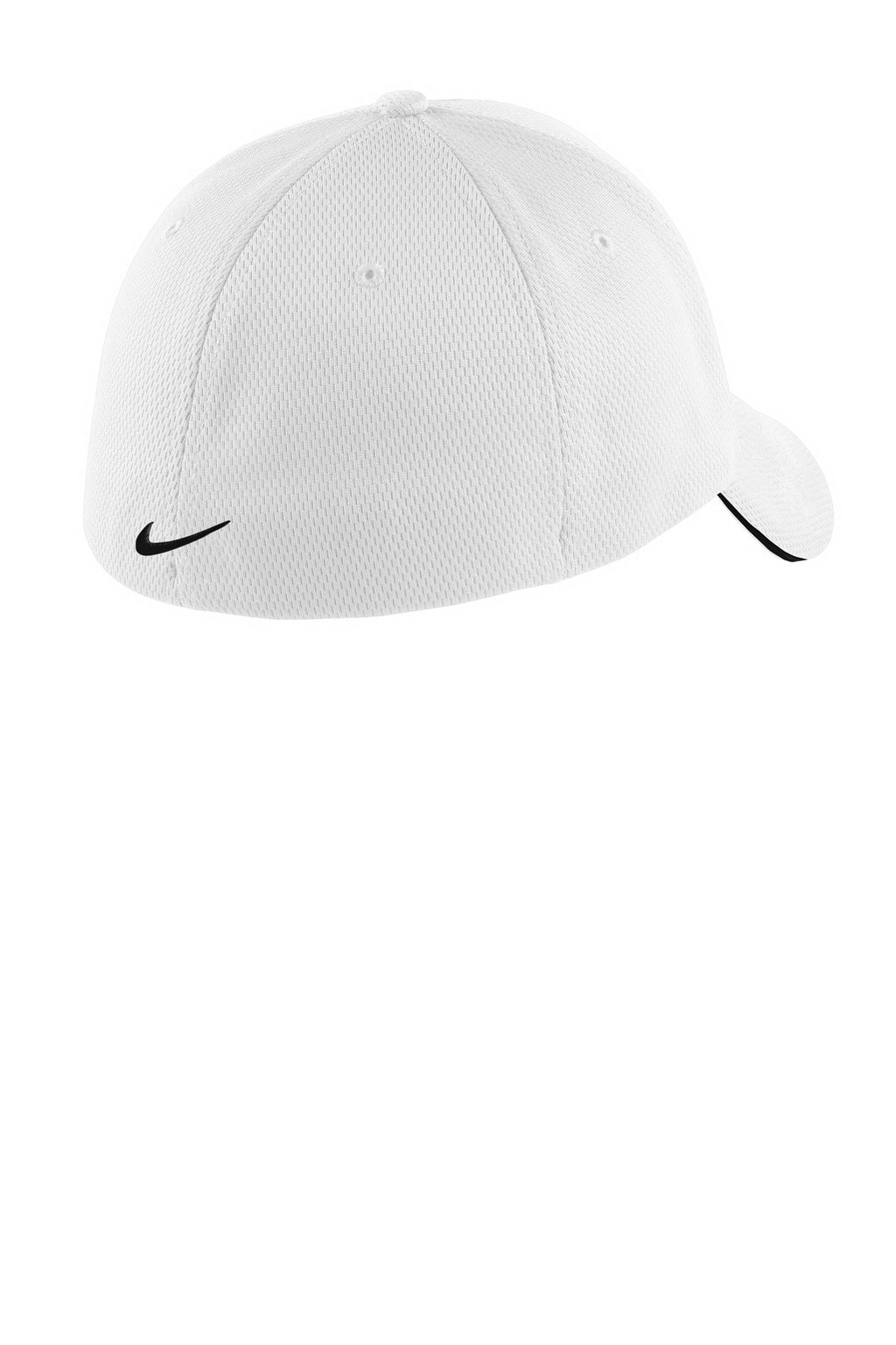 Nike Dri-FIT Stretch Mesh Sandwich Bill Cap NKFD9718 - White/ Black - back