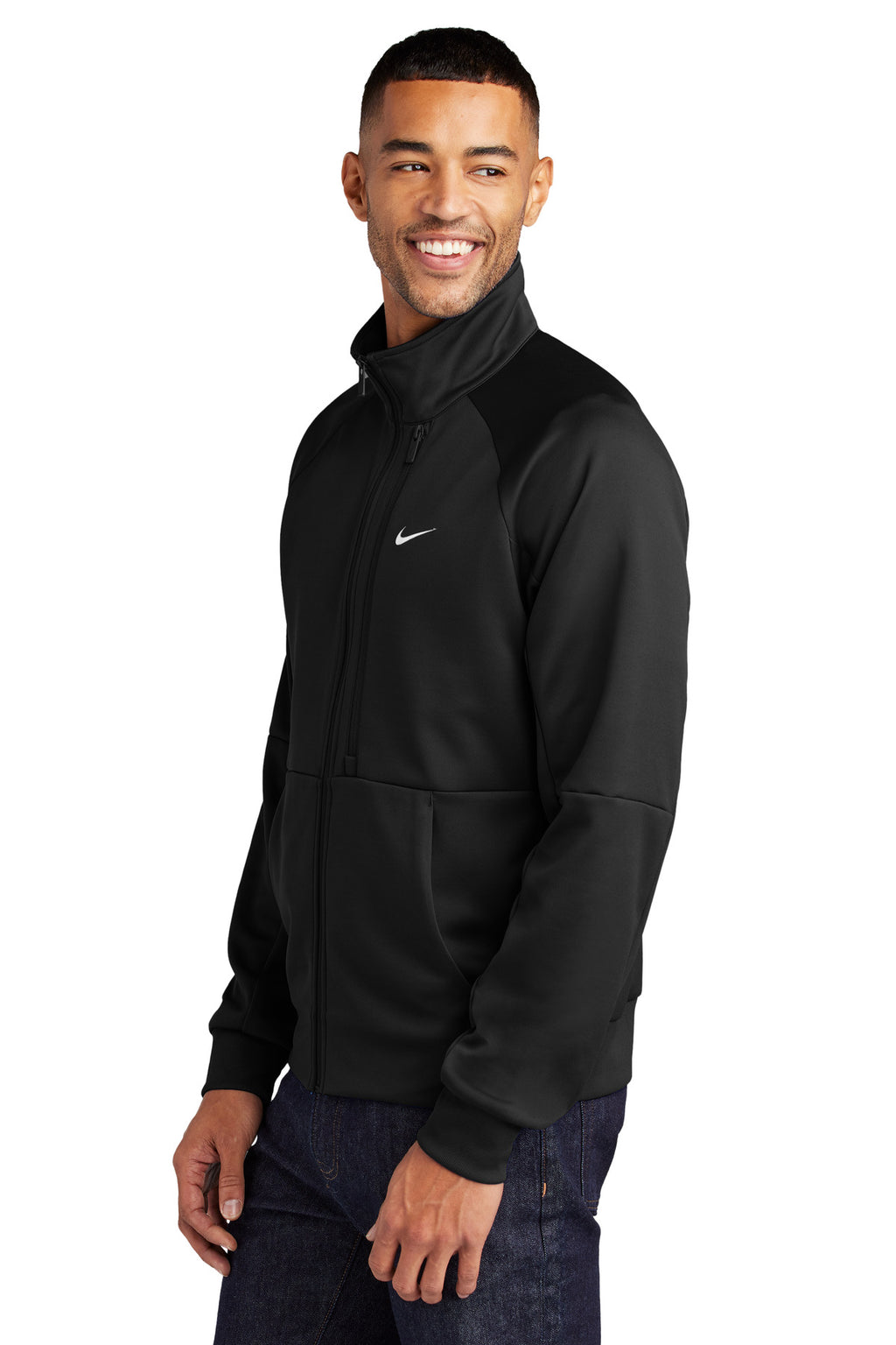 Nike Full-Zip Chest Swoosh Jacket NKFD9891 - Black - side