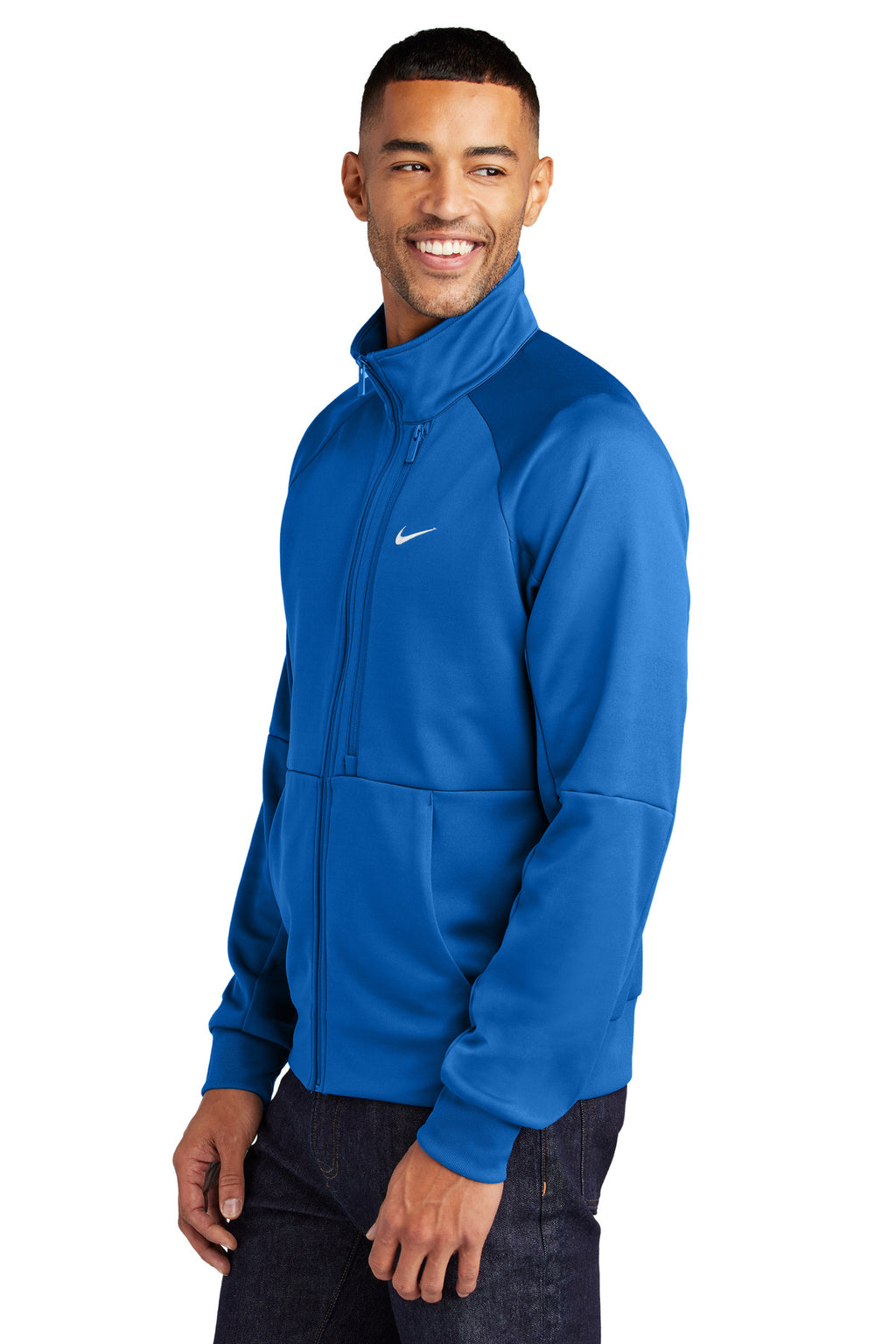 Nike Full-Zip Chest Swoosh Jacket NKFD9891 - Royal - side