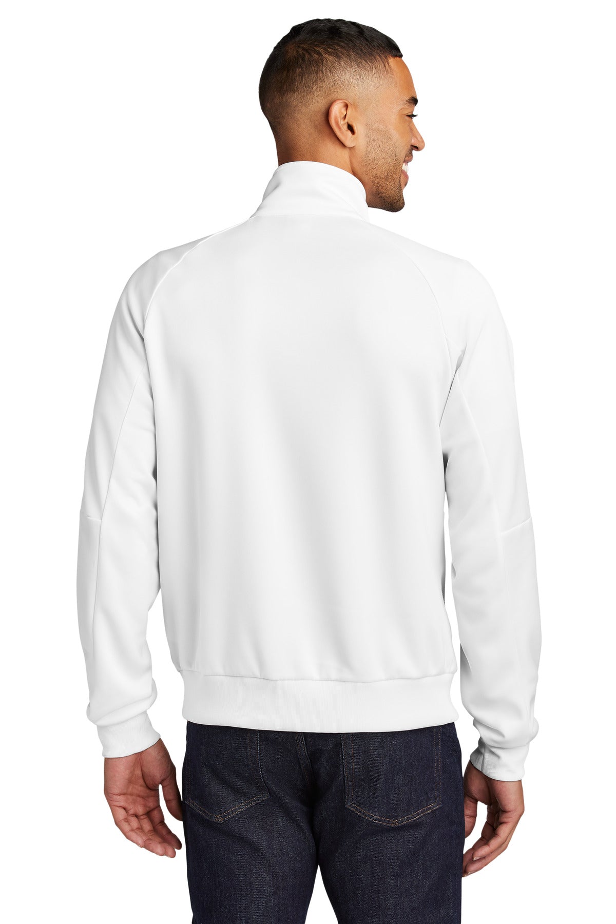 Nike Full-Zip Chest Swoosh Jacket NKFD9891 - White - back