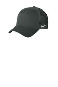 Nike Snapback Mesh Trucker Cap NKFN9893 - Anthracite/ Anthracite - front
