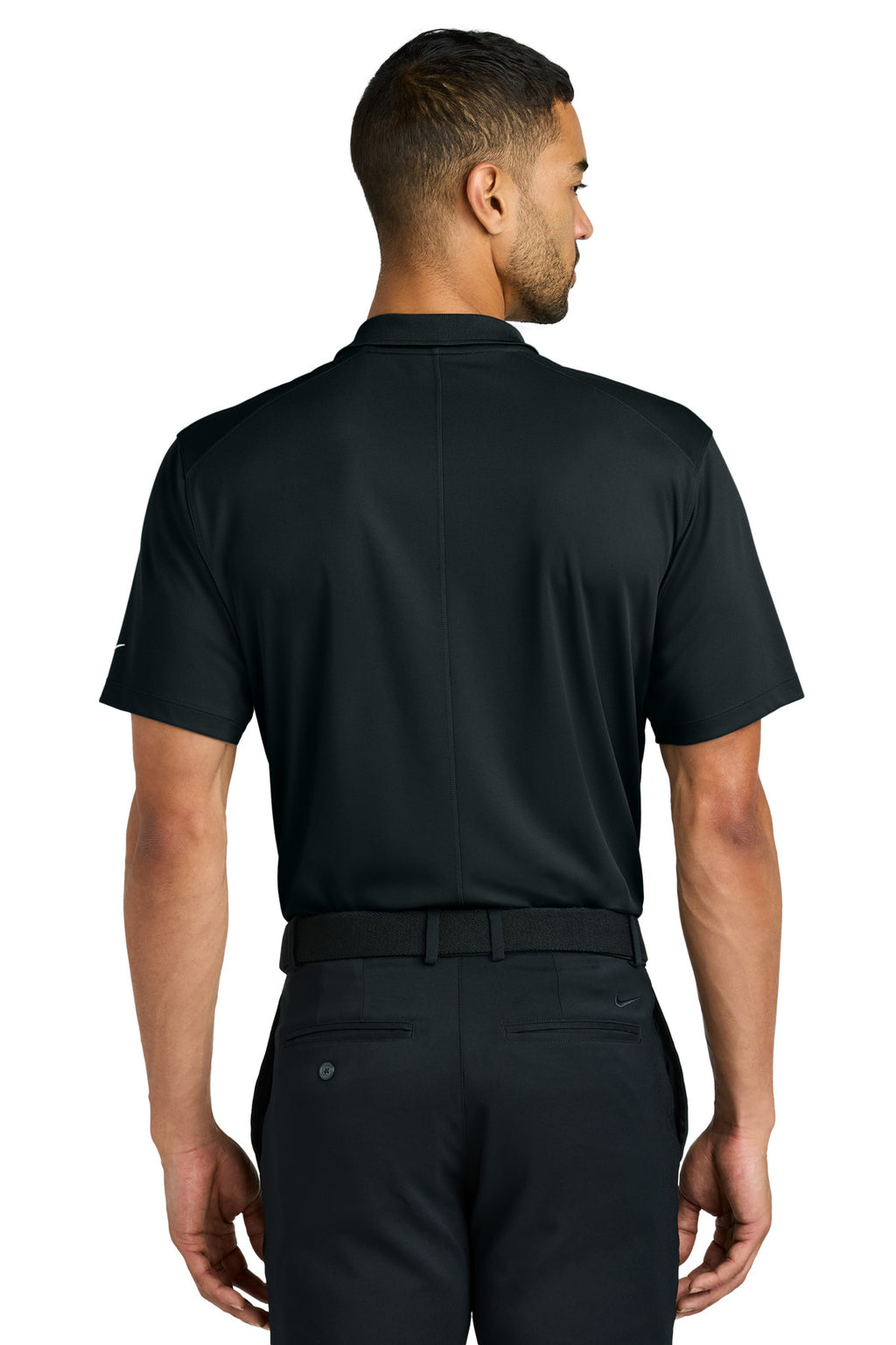 Nike Dri-FIT Victory Colorblock Polo NKFQ3968 - Black/ Anthracite/ White - back