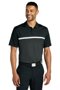 Nike Dri-FIT Victory Colorblock Polo NKFQ3968 - Black/ Anthracite/ White - front