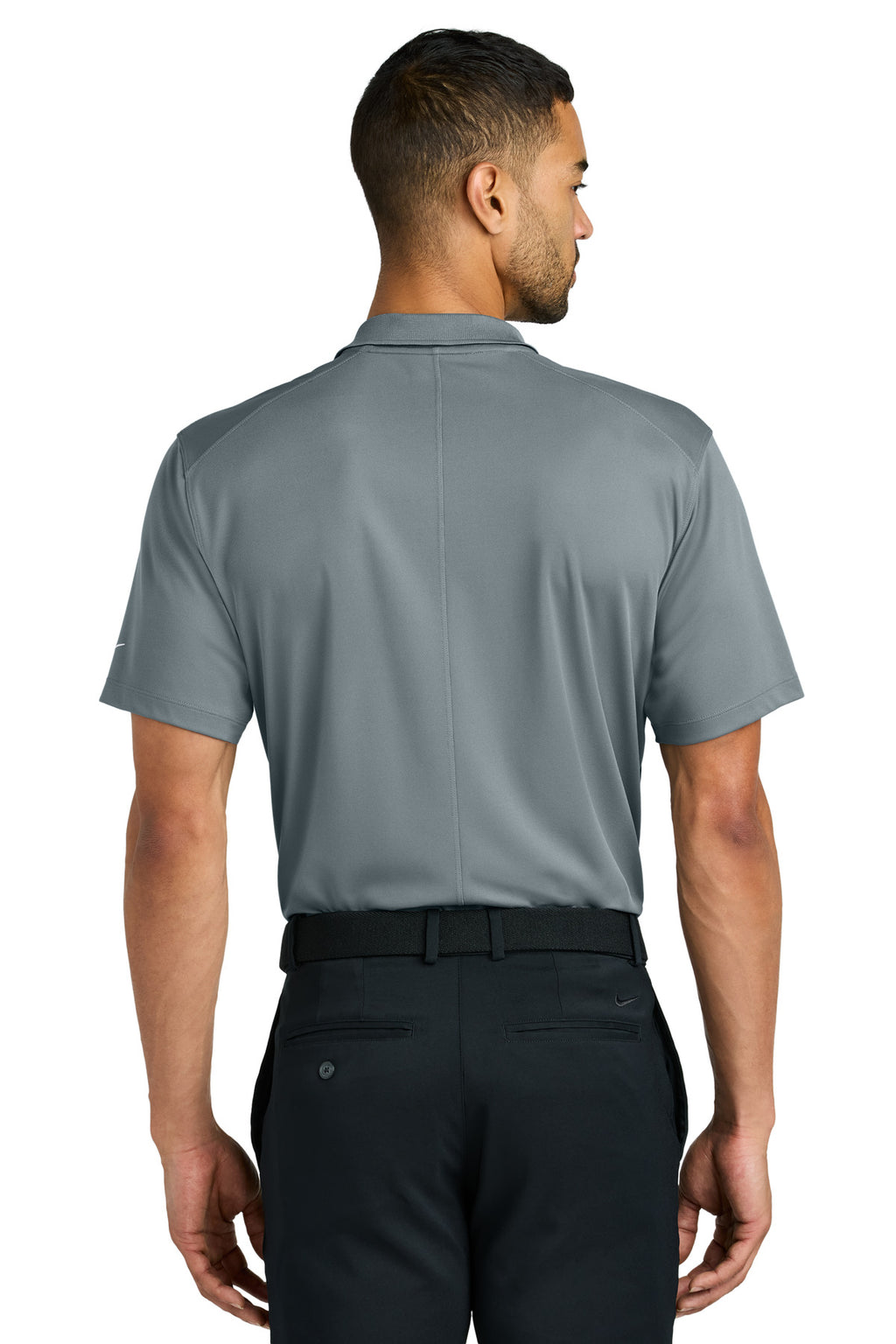 Nike Dri-FIT Victory Colorblock Polo NKFQ3968 - Cool Grey/ Navy/ White - back
