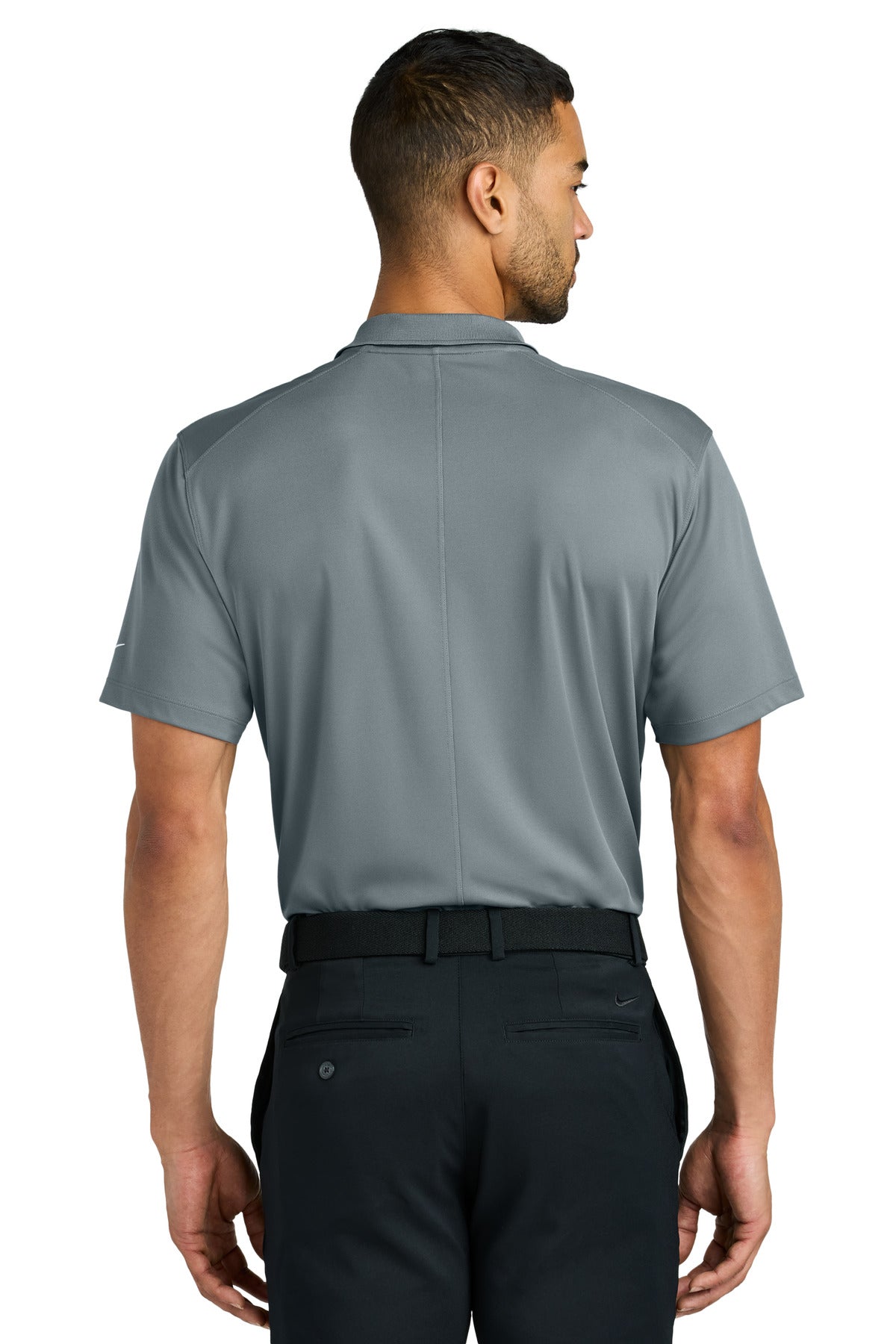 Nike Dri-FIT Victory Colorblock Polo NKFQ3968 - Cool Grey/ Navy/ White - back