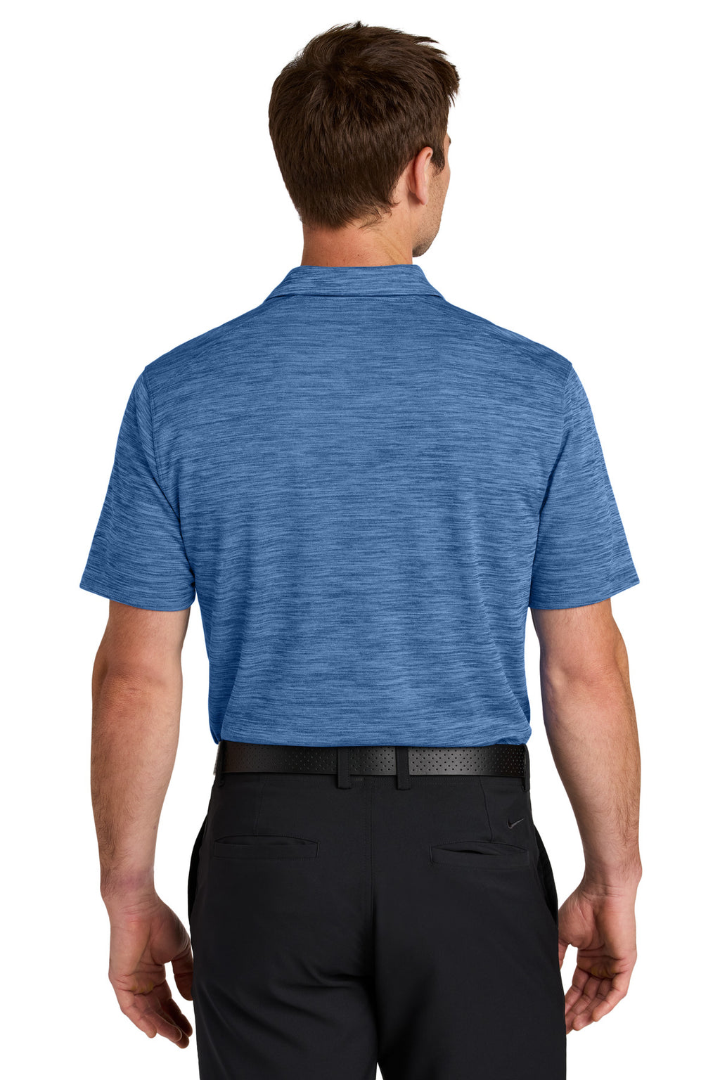 Nike Dri-FIT Striated Polo NKFQ4792 - Game Royal - back