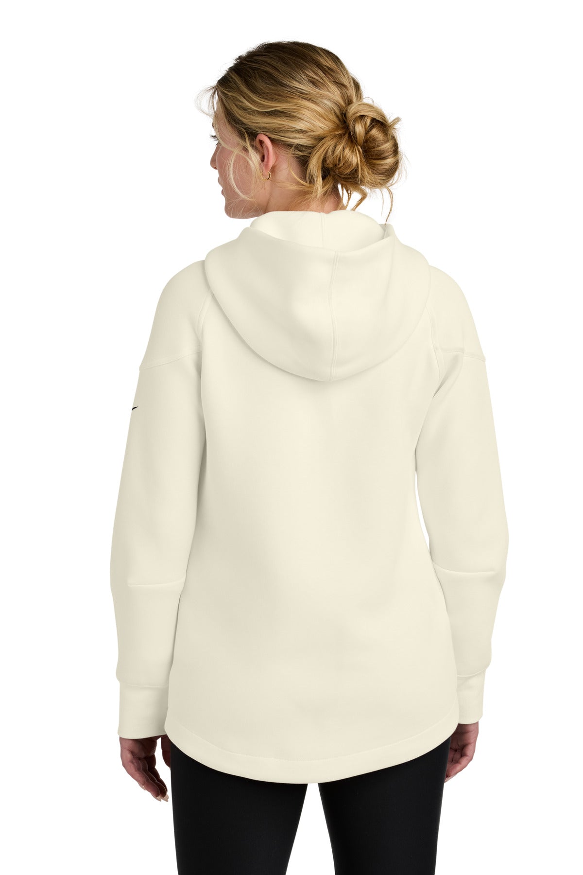 Nike Women's Tech Fleece Full-Zip Hoodie NKFQ4798 - Pale Ivory - back