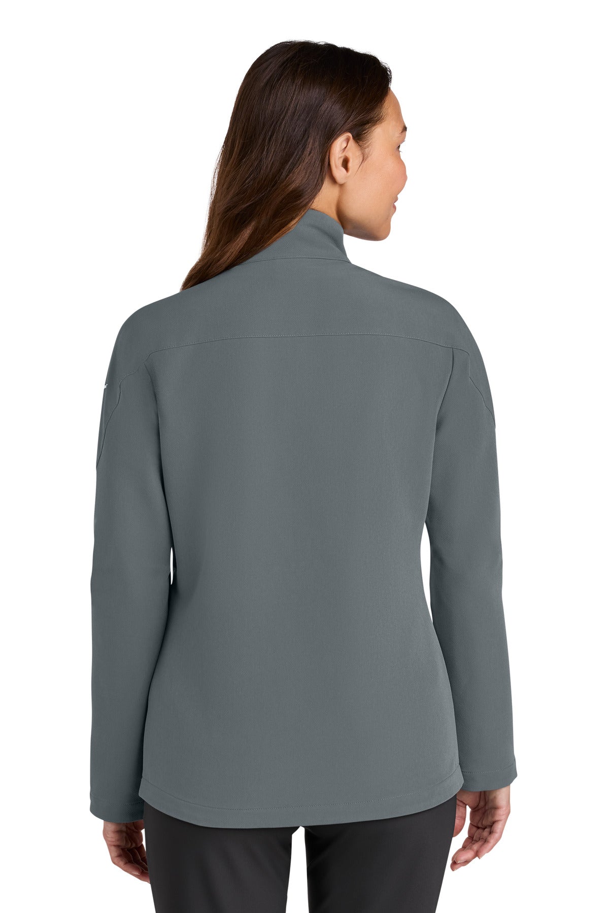 Nike Women's Full-Zip Soft Shell Jacket NKHM7937 - Dark Grey - back