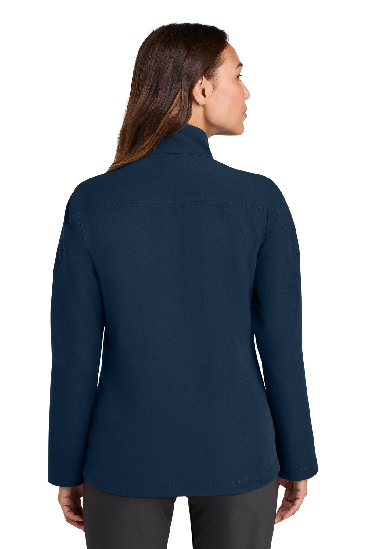 Nike Women's Full-Zip Soft Shell Jacket NKHM7937 - Navy - back