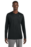 Nike Team rLegend Long Sleeve Tee NKHQ4550 - Black - front