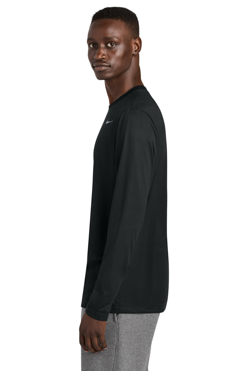 Nike Team rLegend Long Sleeve Tee NKHQ4550 - Black - side