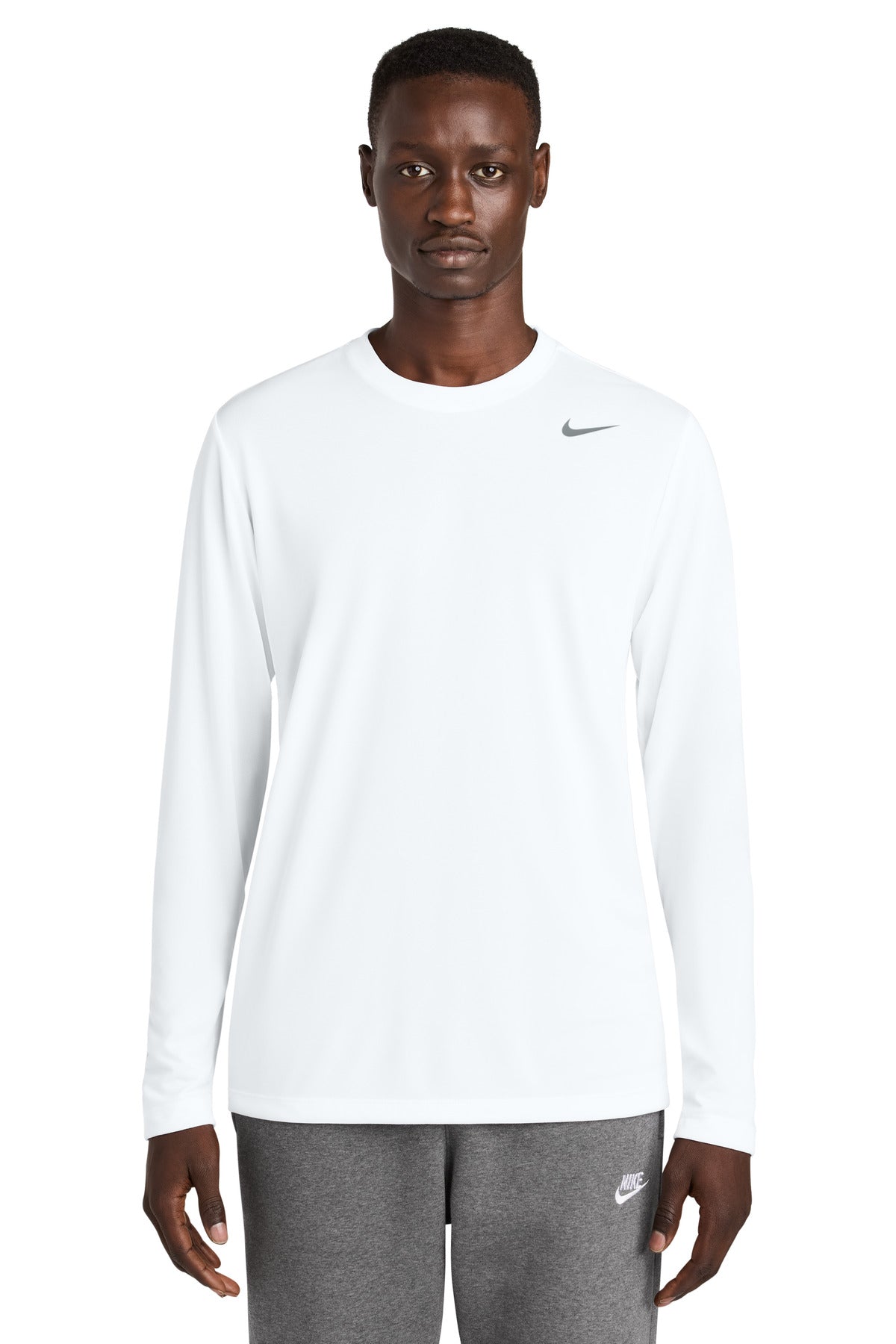 Nike Team rLegend Long Sleeve Tee NKHQ4550 - White - front