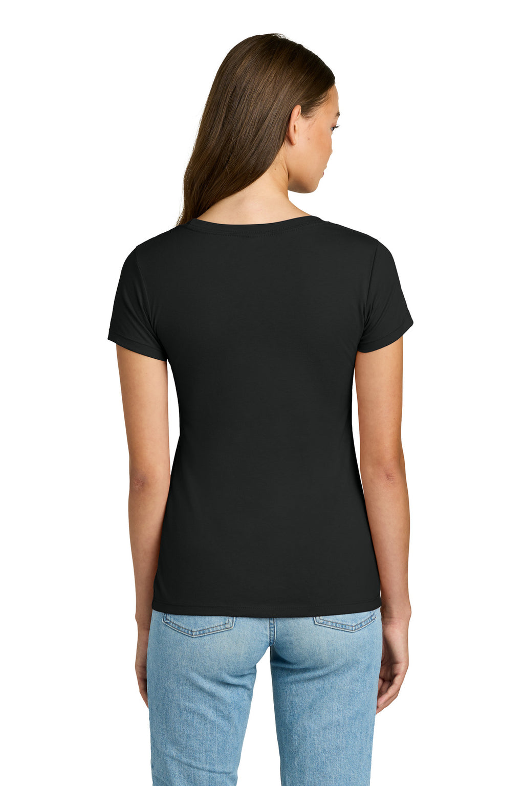 Next Level Apparel Women's Ideal Tee NL1510 - Black - back