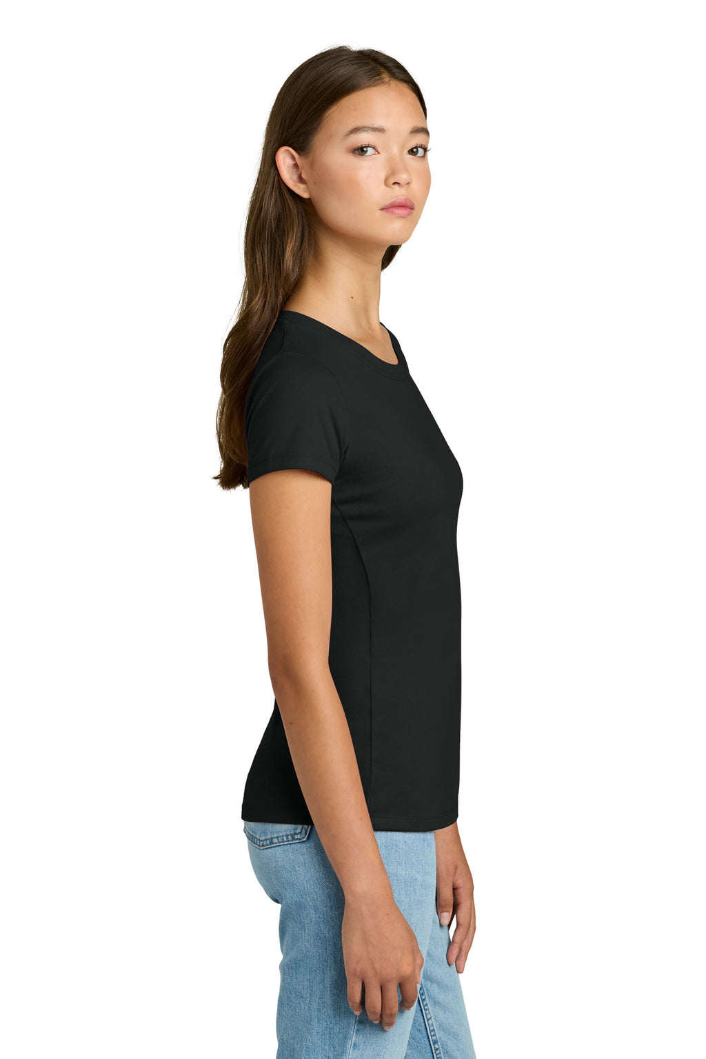 Next Level Apparel Women's Ideal Tee NL1510 - Black - side