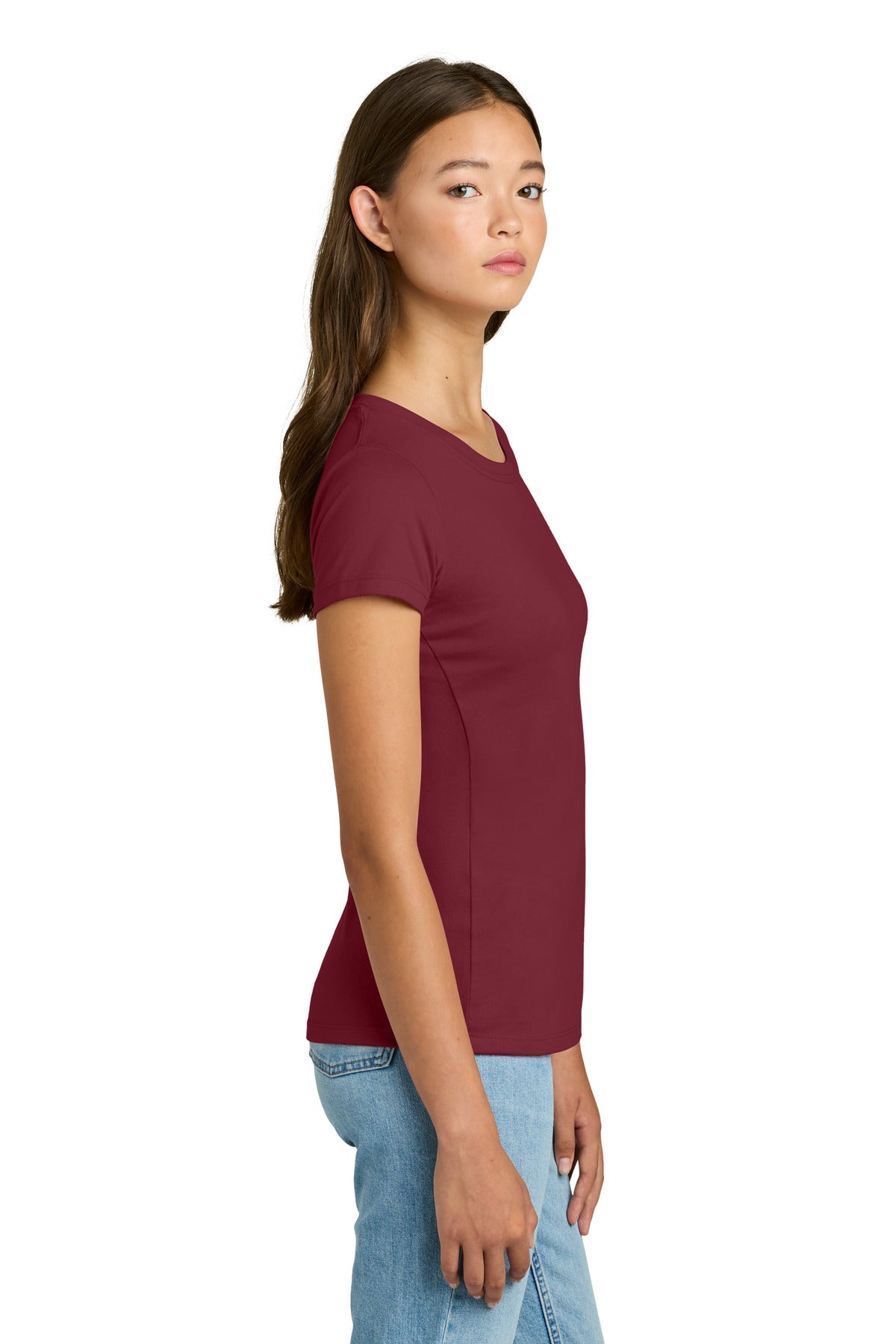 Next Level Apparel Women's Ideal Tee NL1510 - Cardinal - side