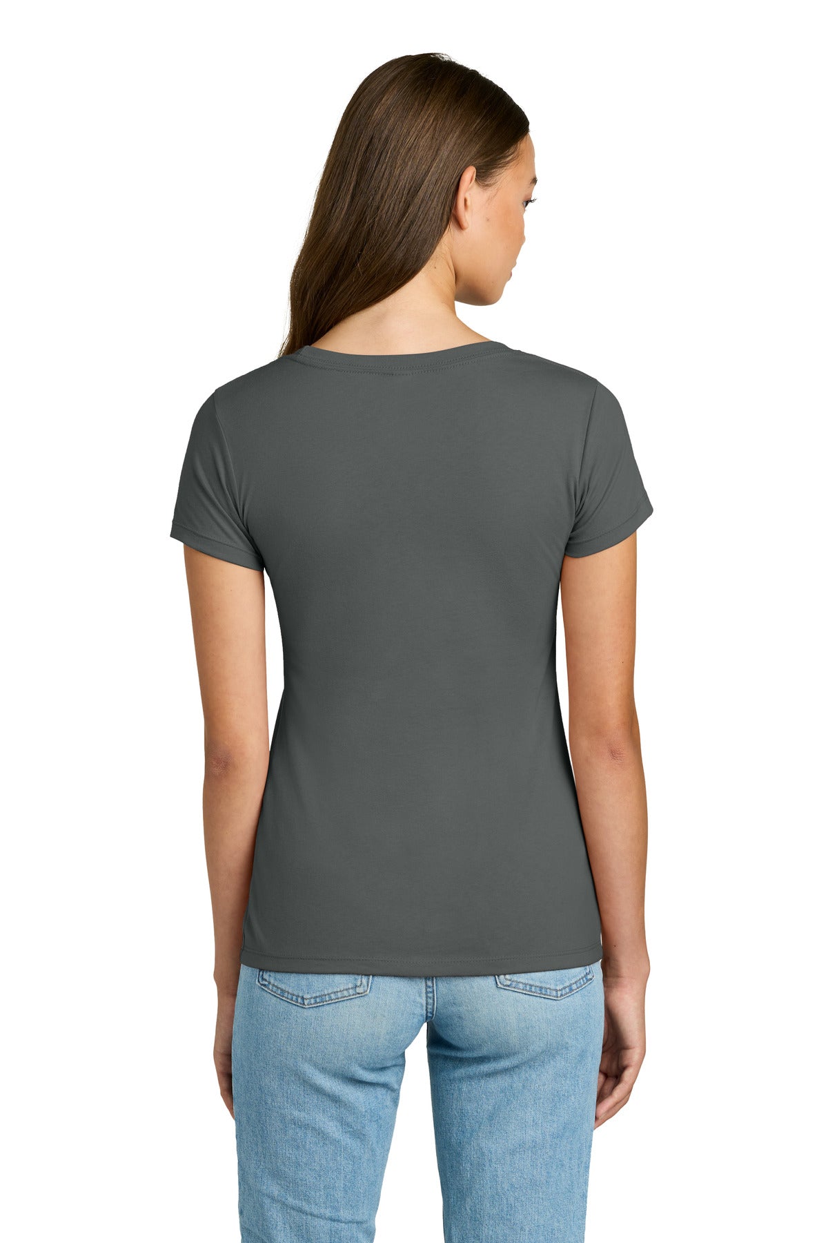 Next Level Apparel Women's Ideal Tee NL1510 - Dark Gray - back