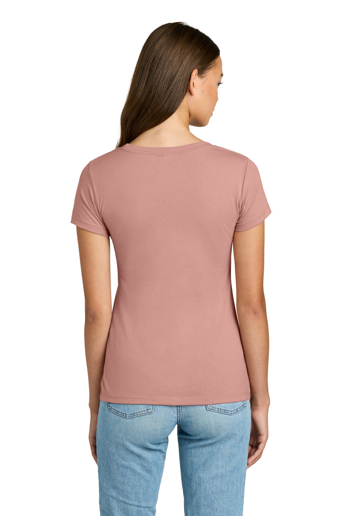 Next Level Apparel Women's Ideal Tee NL1510 - Desert Pink - back