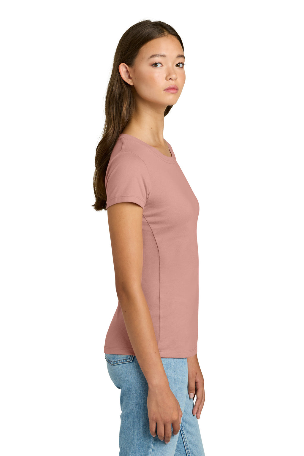 Next Level Apparel Women's Ideal Tee NL1510 - Desert Pink - side